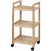 Kúpeľňový regál v prírodnej farbe 35x72 cm Acina – Wenko