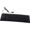 Verk 06179_CZ Flexibilná silikónová klávesnica k PC čierna