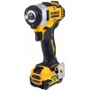 Rázový uťahovák 12V DEWALT DCF901P2 2 AKU 5,0Ah