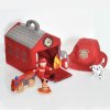 Bonikka Dolls Hasičská stanica s prilbou a príslušenstvom