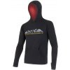 Pánska mikina SENSOR Merino Upper Mountains klokanka čierna XL