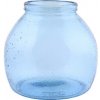 Váza MONTANA, 20 cm | 4,5 L, sv. modrá - kropenatá|Vidrios San Miguel|Recycled Glass
