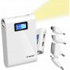 POWERBANK + BATERKA PRENOSNÁ BATÉRIA Tracer 10400 mAh biela 2X USB