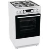 Kombinovaný sporák Mora K 7668 BW biely