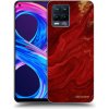 Picasee silikónový prehľadný obal pre Realme 8 Pro - Red