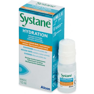 Alcon Očné kvapky Systane Hydration bez konzervantov 10 ml