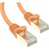 Conexpro PC6AFS-5O slim patch STP CAT6A 5m oranžový