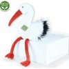 Rappa Plyšový vták bocian 39 cm ECO-FRIENDLY