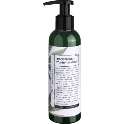 Soaphoria Prečisťujúci a stimulačný bylinný šampón 200 mg CBD 200 ml od  12,55 € - Heureka.sk