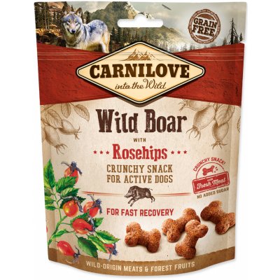 BRIT Carnilove Snack Carnilove Dog Crunchy Snack Wild Boar with Rosehips with fresh meat 200 g