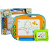 LEAN TOYS Magnetická tabuľa - oranžovo-modrá