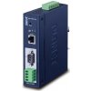 Planet MODBUS priemyselná brána RS-232/422/485 na IP, 1x COM, 100Base-TX, RTU/ACSII, -40 až +75 ° C, 9-48VDC, IP30