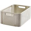 CURVER STYLE M úložný box 38,6 x 17,2 x 28,7 cm krémový 03615-885