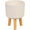 Kvetináč Strend pro, farba White Weath Finish, 20x20x26 cm