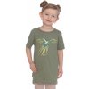 Detské tričko BUSHMAN MARABU II zelená 140