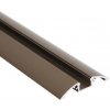 Ledco difuzora Prechodový hliníkový profil BC28 bronz, 56x10mm, bez difuzora N14