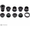 Sram CRANK CHAINRING BOLT KIT RED HIDDEN BOLT 5/ARM ALUMINUM BLACK
