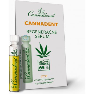 Cannaderm Cannadent regeneračné sérum 1,5 ml