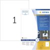 Herma 9501 210 x 297 mm polyethilenová fólie biela 50 ks trvalé Fóliové etikety laser, kópie; 9501