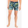 Boxerky Saxx Hot Shot Boxer Brief Fly - water camo/dark ink