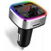 FM transmitter Connect IT CCC-9090-SL, RGB, Bluetooth,strieborný