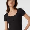 Guess samantha rib ss tee | O4GP03KBXB2-JBLK | Čierna | XL