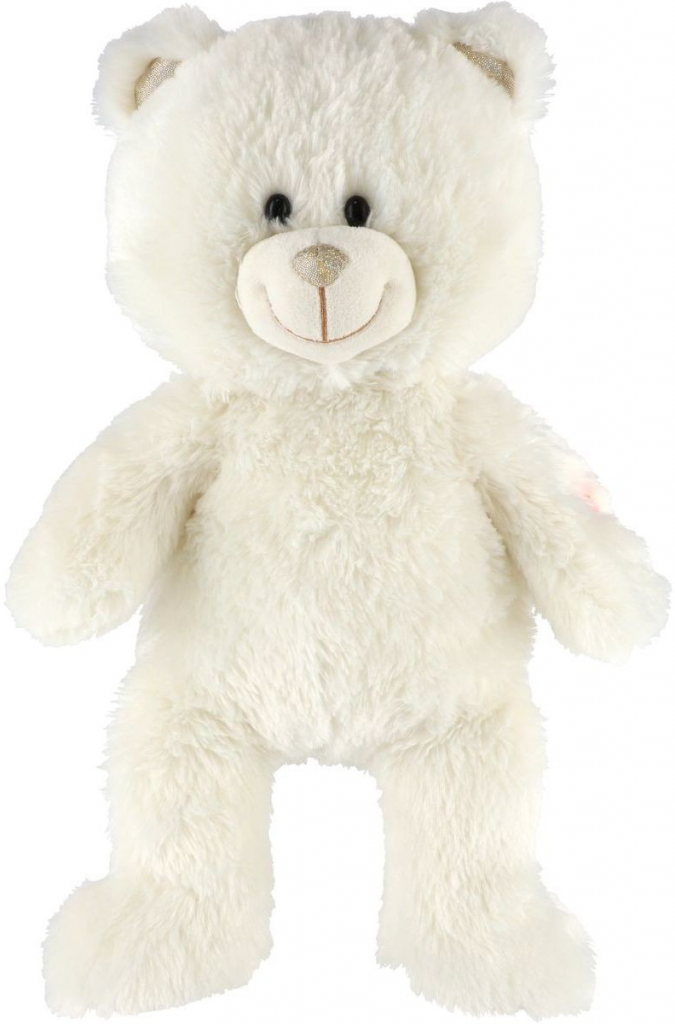 TEDDIES medvedík biely 40 cm