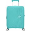 American Tourister Soundbox Spinner EXP 55/20 Cabin Kufor so 4 kolieskami-Rozšíriteľná batožina Poolside Blue 35,5/41 L