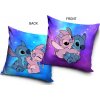 Carbotex Detská obliečka na vankúšik Lilo a Stitch Vesmírne Objatie