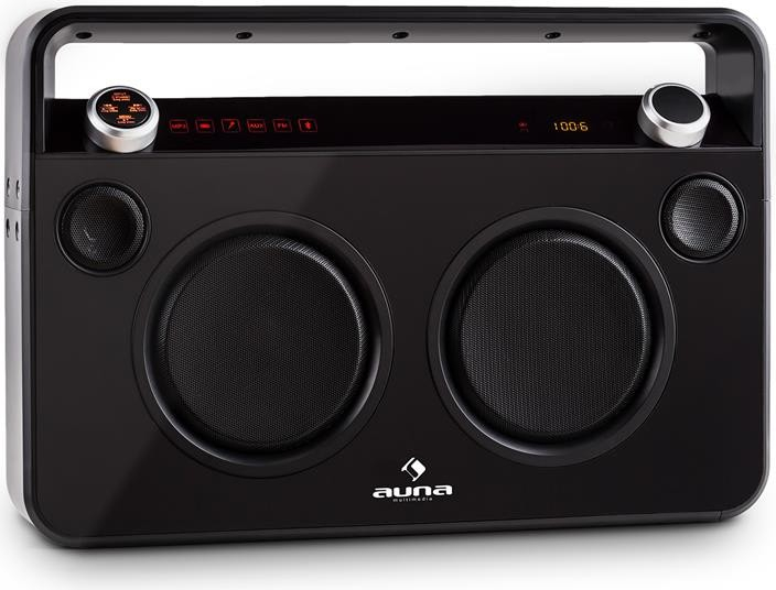 Auna Bebop Ghettoblaster CS5-Bebop BK