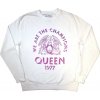 Queen mikina Champions 1977 Biela S