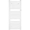 Instalprojekt OMEGA R Kúpeľnový radiátor 400x686mm, 281W, spodné pripojenie, biela lesklá RADOME407035