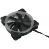 EUROCASE ventilátor RGB 120mm (Turbine blade, FullControl Led)