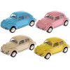 VW Classical Beetle 1967 1:64 6,5 cm kov na spätný chod