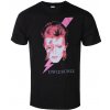 Tričko metal LOW FREQUENCY David Bowie Aladdin sane Čierna