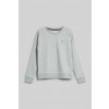MIKINA GANT SHIELD C-NECK LIGHT GREY MELANGE