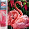 NORIMPEX Diamantové maľovanie Plameniaky 30x40cm