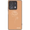 Picasee silikónový čierny obal pre Xiaomi Redmi Note 13 Pro 4G - Peonies