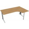 stôl ergo ľavý 180x120 cm - FE 1800 60 L dub