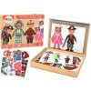 mamido Sada Magnetických Puzzle s Motívmi Kreslených Postavičiek