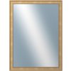 DANTIK - Zrkadlo v rámu, rozmer s rámom 60x80 cm z lišty TOOTH malá zlatá (3161)