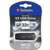 Verbatim USB flash disk, USB 3.0 (3.2 Gen 1), 32GB, V3, Store N Go, čierny, 49173, USB A, s výsuvným konektorom