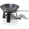KELA Wok mini Joy ocel černý 15,0cm 18,0cm 0,35 KL-10059