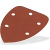 DEMA Brúsny papier pre delta brúsku 95x138 mm K120, 10 ks