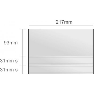 Triline Ac130/BL nástenná tabuľa 217x155mm Alliance Classic /93+31s+31s