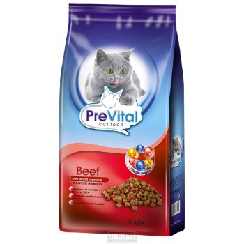 PreVital granule kočka hov+zelenina 12 kg