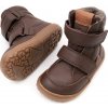 Froddo DETSKÉ BAREFOOT TOPÁNKY FRODDO TEX WINTER BROWN