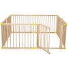 2Kids Toys Detská drevená ohrádka XXL