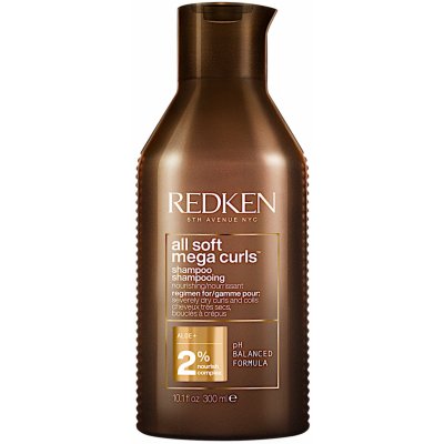 Vyživujúci šampón pre suché vlnité a kučeravé vlasy Redken All Soft Mega Curls - 300 ml (E3996500)