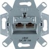 Berker Berker Dátová zásuvka 2xRJ45, Cat.6A, FTP